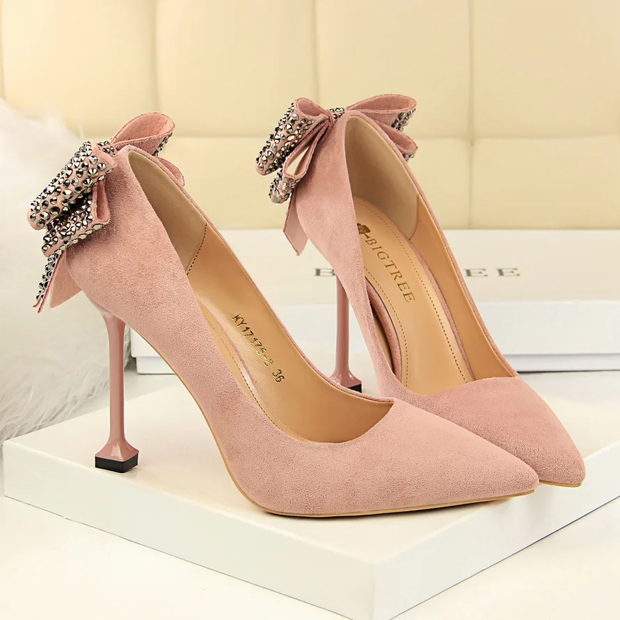 Новинка 2020 года женские туфли-лодочки на высоком тонком каблуке 10 см с