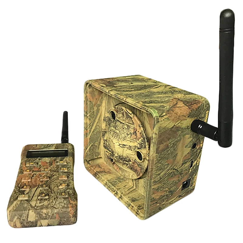 

Outdoor Hunting Decoy Bird Caller 100W Loud Speaker Sounds Voices MP3 Player 200DB 500M Remote Controller