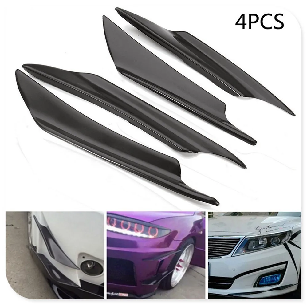 Автомобильный бампер для губ Splitter Fin Canard крыло спойлер Mercedes Benz GL63 GL Class G65 G550 G350 E300
