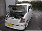 Для 2003 2004 2005 Suzuki Wagon R MC21S передний капот газовые стойки подъемник амортизатор углеродное волокно