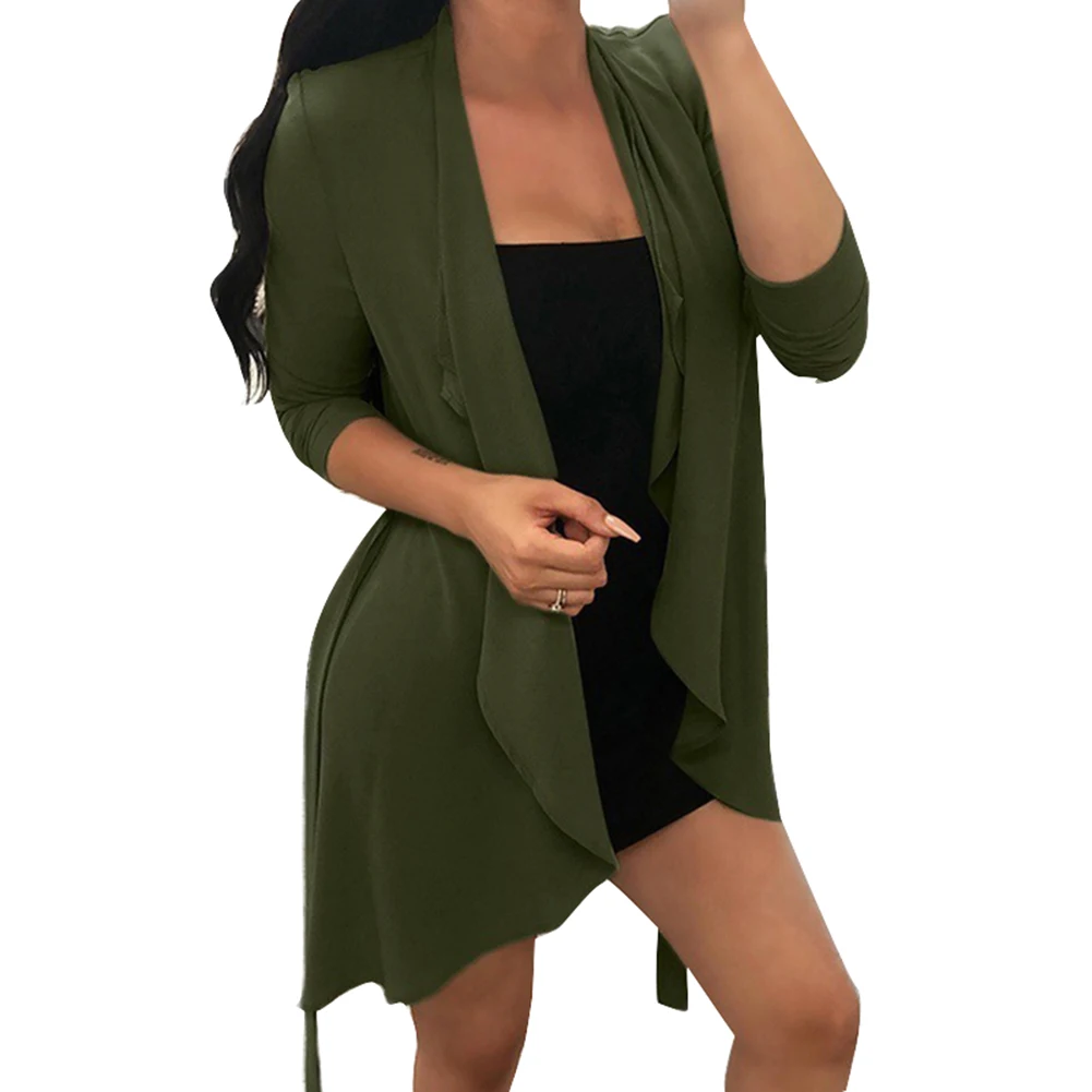 Модная дамская обувь однотонные женские ботинки Цвет с длинным рукавом и поясом