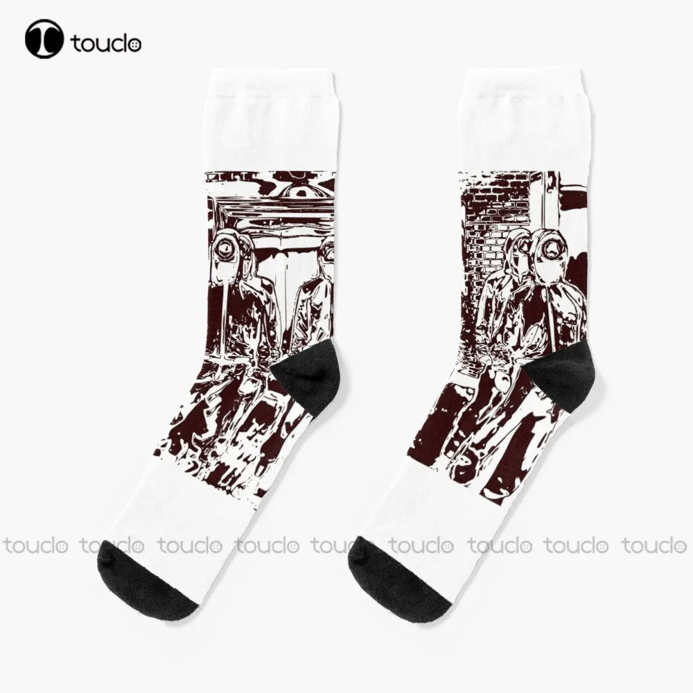 

Squid Game Squad Socks Christmas Socks Personalized Custom Unisex Adult Teen Youth Socks 360° Digital Print Christmas Gift Gift