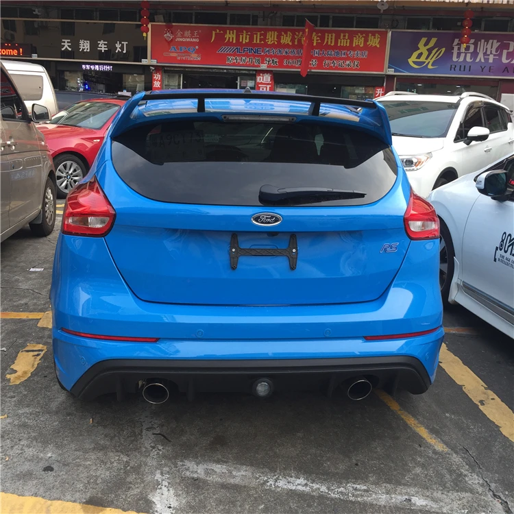 Для Ford Focus спойлер RS высокое качество абс материал заднее крыло автомобиля