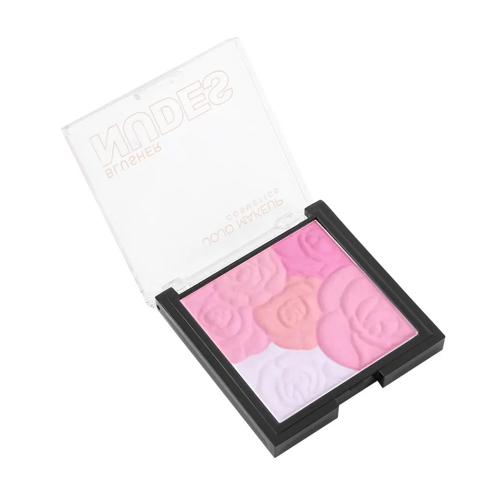 Румяна из натурального румяна пудра палитра женская косметика профессиональный