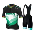 2021 Boraful Hansgrohe Ropa Ciclismo Hombre Summer Велоспорт Джерси дышащая мужская рубашка с коротким рукавом велосипедные шорты 9D Gel Pad