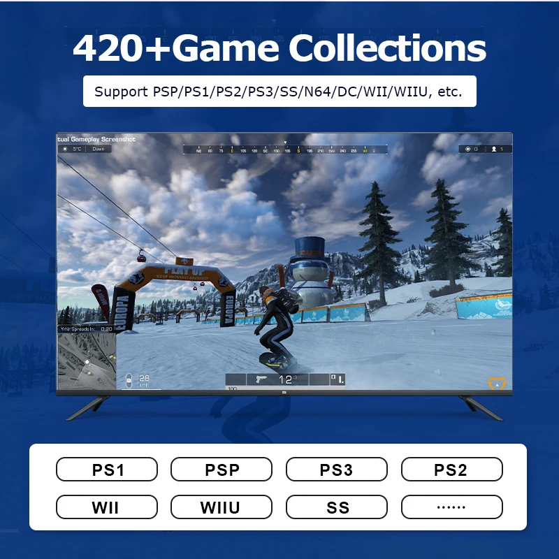 Система Kinhank hyперспективin с 100000 + играми для PS4/PS3/PS2/PSP/Wii/Sega Saturn/N64/XBOX 10000 3D игры Home