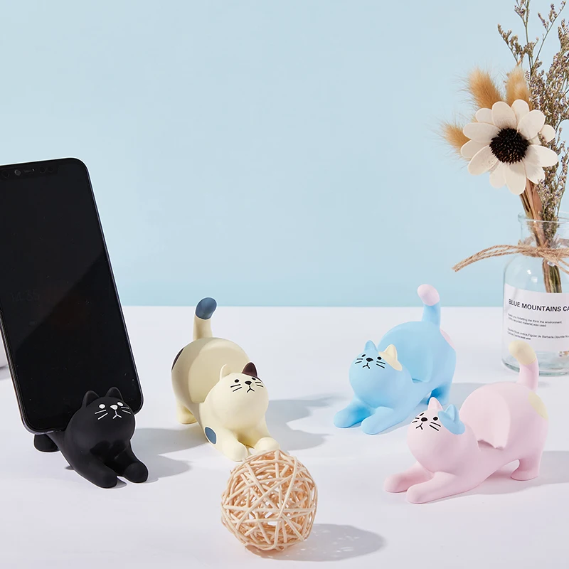 

Kawaii Mini украшения "кошки" Table Kitten скульптура Дети Детская комната стол Dec