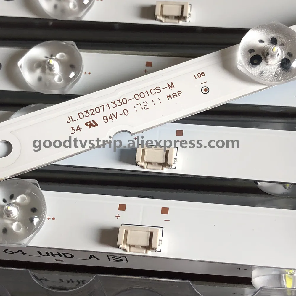 5set=10pcs LED backlight strip for 32inch Tv Philco Ptv32e20dsgwa Skyworth 32X6 Jl.d32071330-001cs-m 1pcs=7leds 546mm | Лампы и