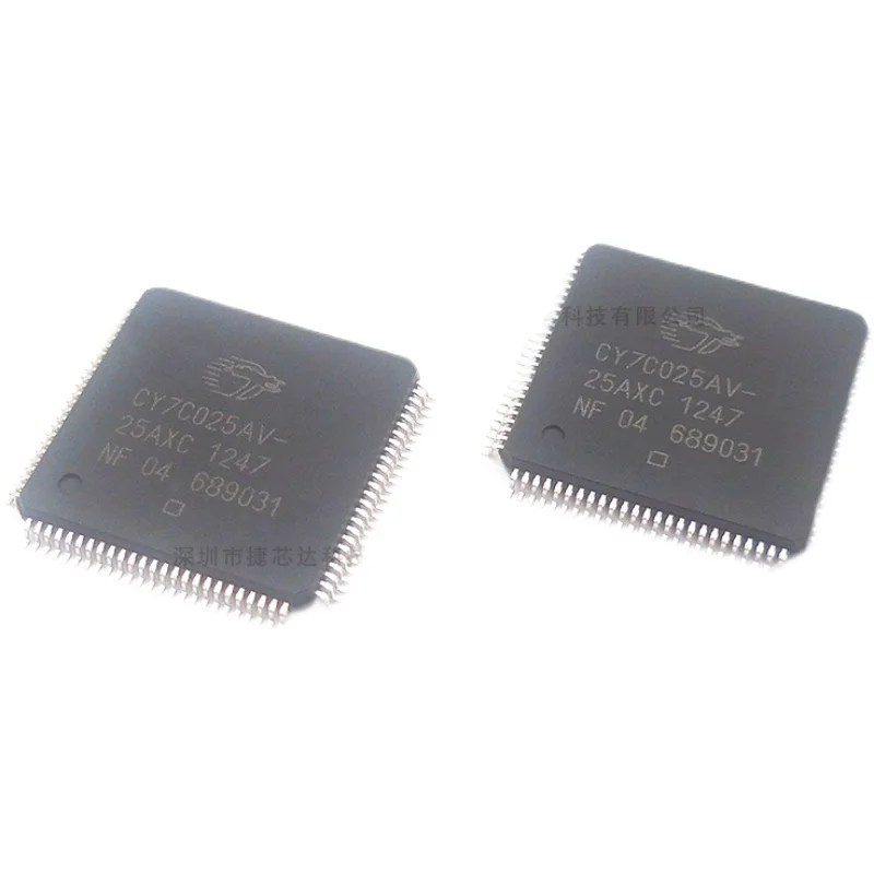 

CY7C025AV-25AXC CY7C025AV QFP-100