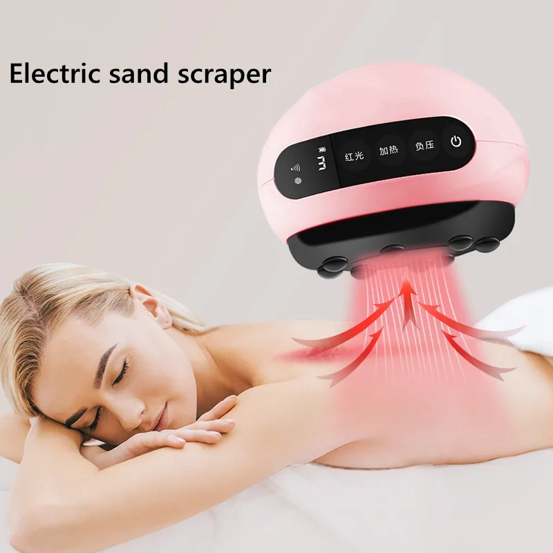 

Интеллектуальный Электрический скребок для песка инструмент для похудения Многофункциональный нагревательный Электрический вакуумный п...