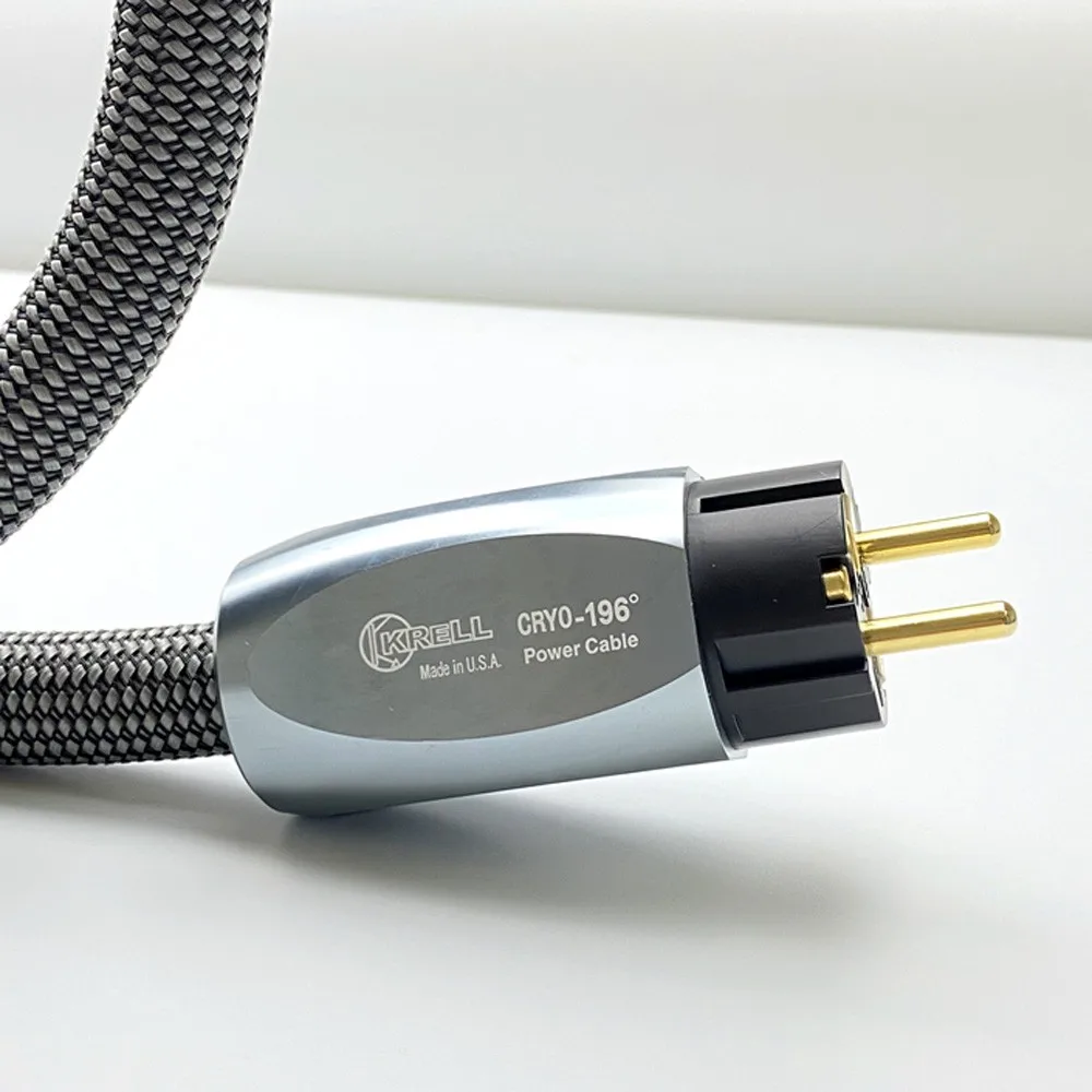 Krell CRYO196 кабель питания HIFI US AC Audiophile шнур Для amplifer cd плеера EU Hi Fi питания|Кабели VGA| |