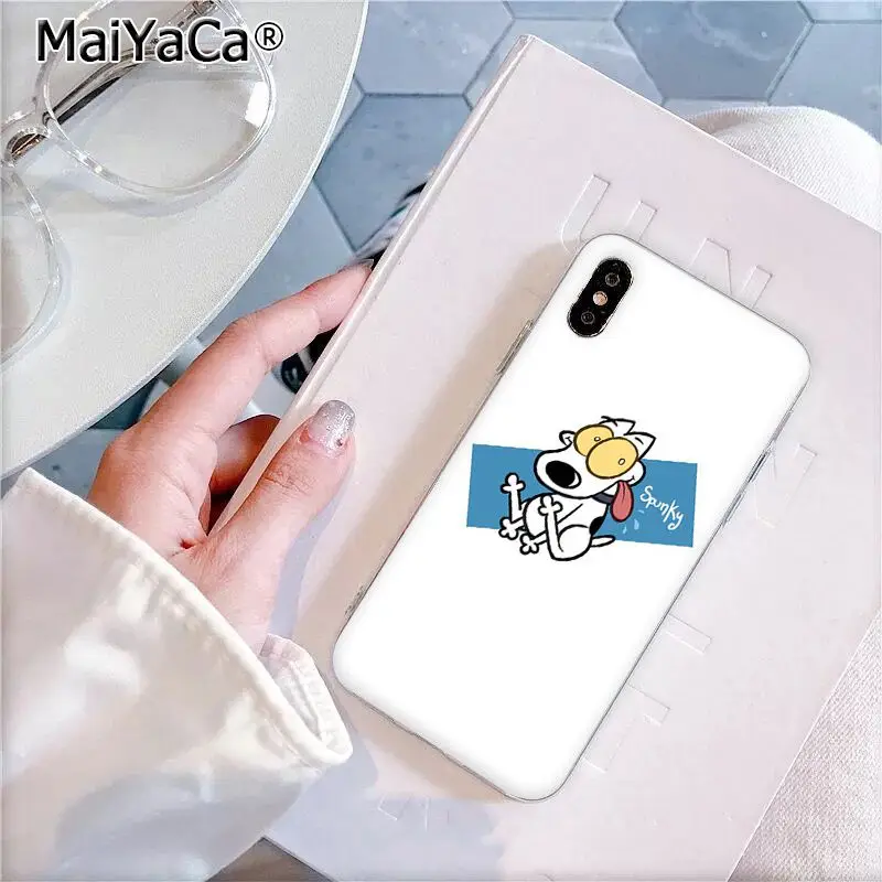 MaiYaCa RUGRATS Rocko medins life dog Прозрачный чехол для телефона Apple iphone 11 pro 8 7 66S Plus X XS MAX 5S SE XR