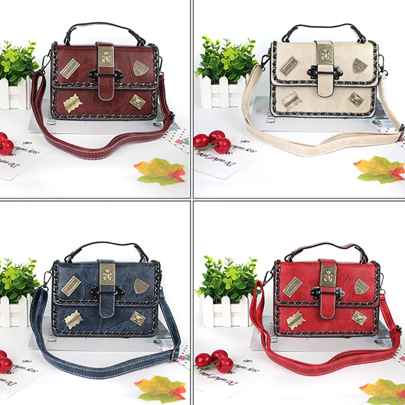 Стильный кожаный чехол с откидной крышкой в стиле Джокер ретро на цепочке и