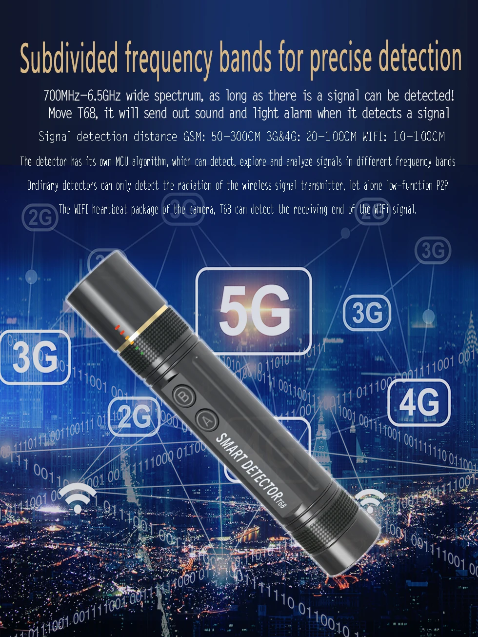 new pen detector multi function hidden espia camera gsm audio eavesdropping gps tracker rf signal gizli kamera scanner finder free global shipping