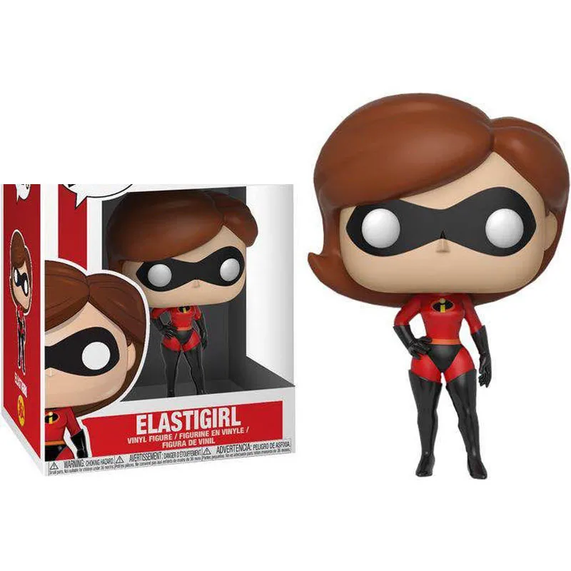 Экшн фигурка из ПВХ FUNKO THE суперсемейства 2 MR.INCREDIBLE JACK фиолетовая ELASTIGIRL DASH
