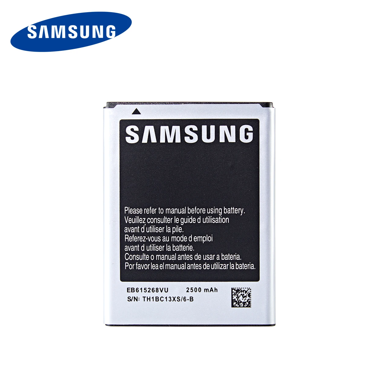 SAMSUNG оригинальная EB615268VU 2500 мА/ч батарея для Galaxy Note 1 GT-N7000 i9220 N7005 i9228 i889 i717 T879