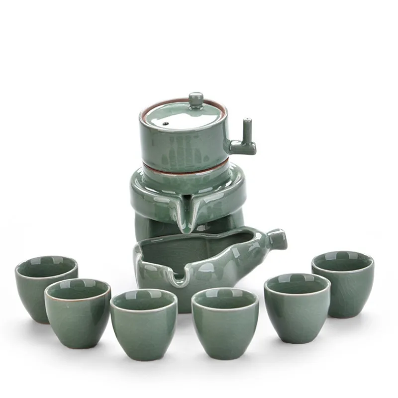 Керамическая антикварная каменная мельница кунг фу полуавтоматический чайный