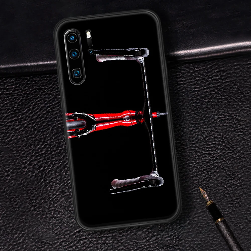 

Trek Mountain Bikes Phone Case For Huawei P Mate 10 20 30 40 Pro Lite Smart 2019 2021 black Waterproof Silicone Cell Fashion