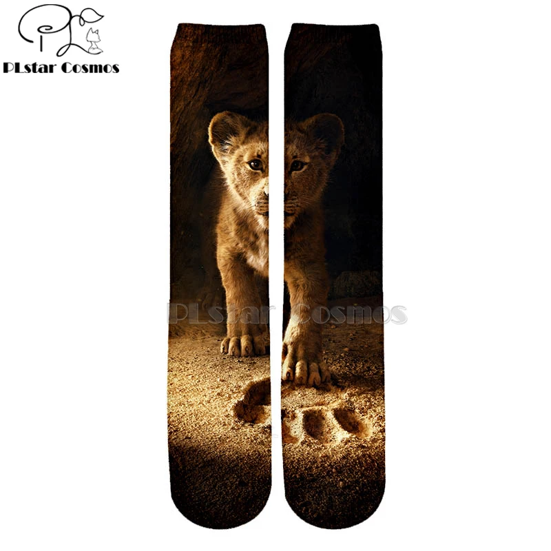 Plstar Cosmos the Lion King Simba Носки с рисунком 3d носки для мужчин и женщин забавные животные высокого качества носки с героями мультфильмов dropshopping-1