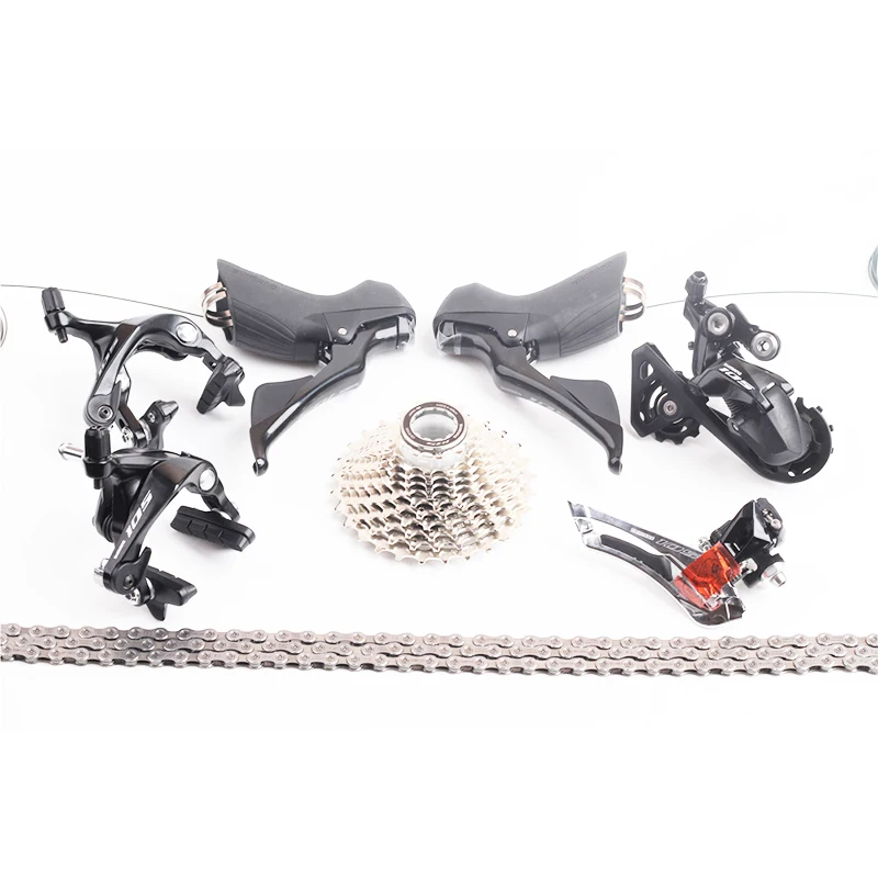 Shimano 105 Groupset R7000 дорожный велосипед 2x11s 22s скорость 25/28/30T Перестановка/коленчатый