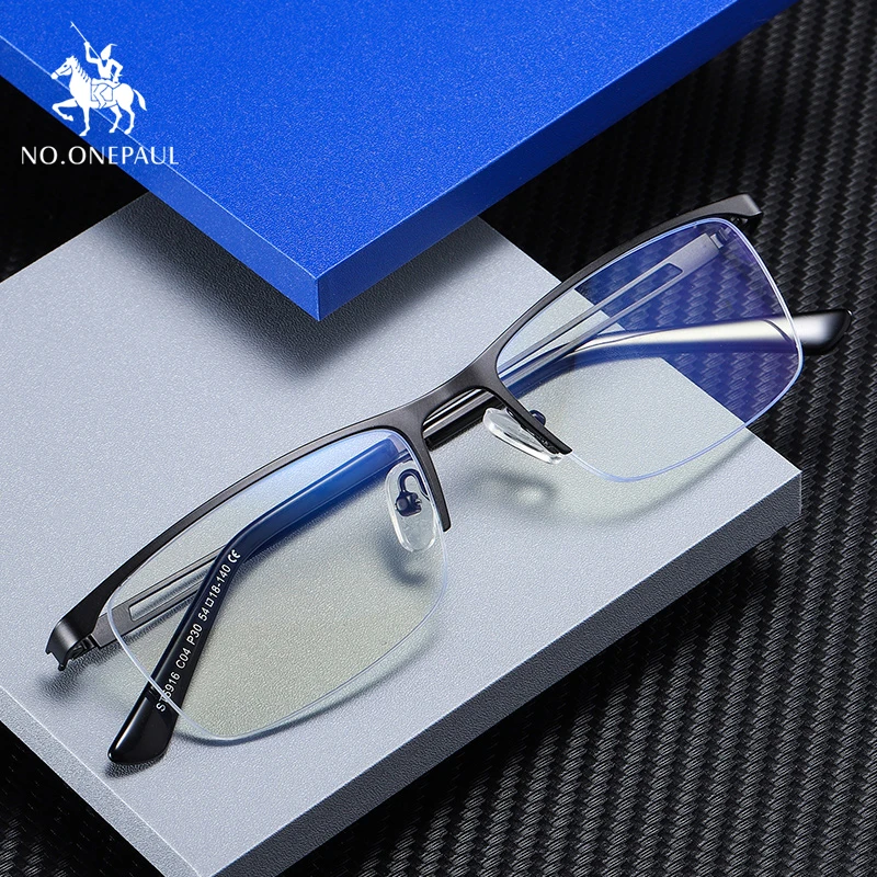 

NO.ONEPAUL Children blue light glasses fashion computer glasses game goggles luxury brand eyeglasses retro glasses for men