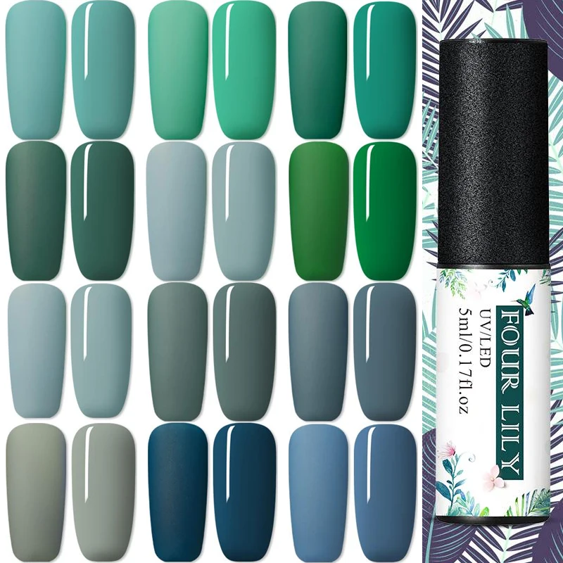 Матовый фотогель с четырьмя лилилиями искусственный гель верхнее покрытие