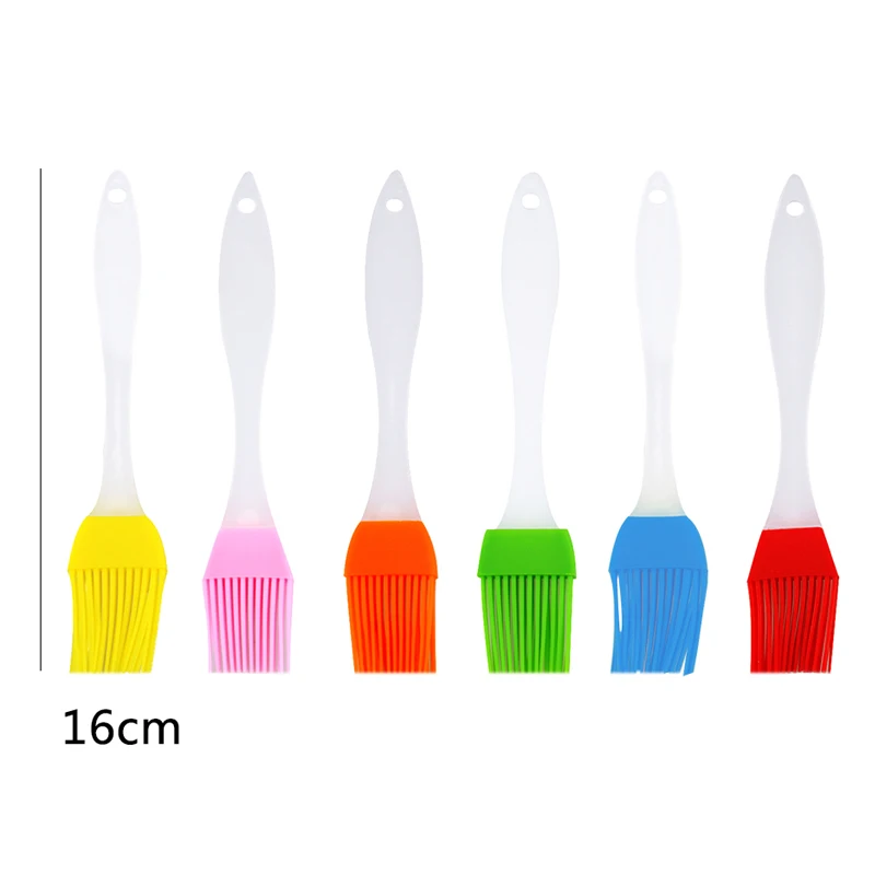 Высокотемпературная силиконовая щетка для барбекю 6 цветов 1 шт.|Стойки| |