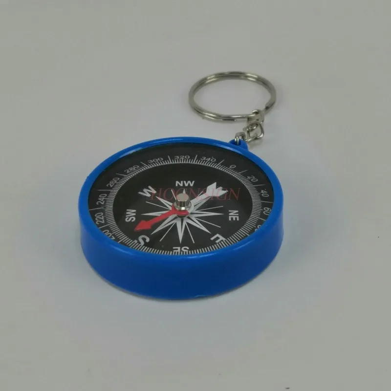 

Creative compass keychain children's toys exploration compass outdoor men's practical physics toy explorer toys