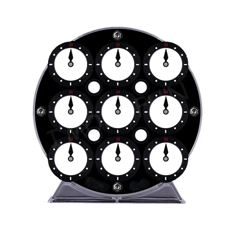 

Magic Clock Puzzle Double-sided Recovery Magnetic Cube for Kids Adults Educational Game Toys Competition Toys