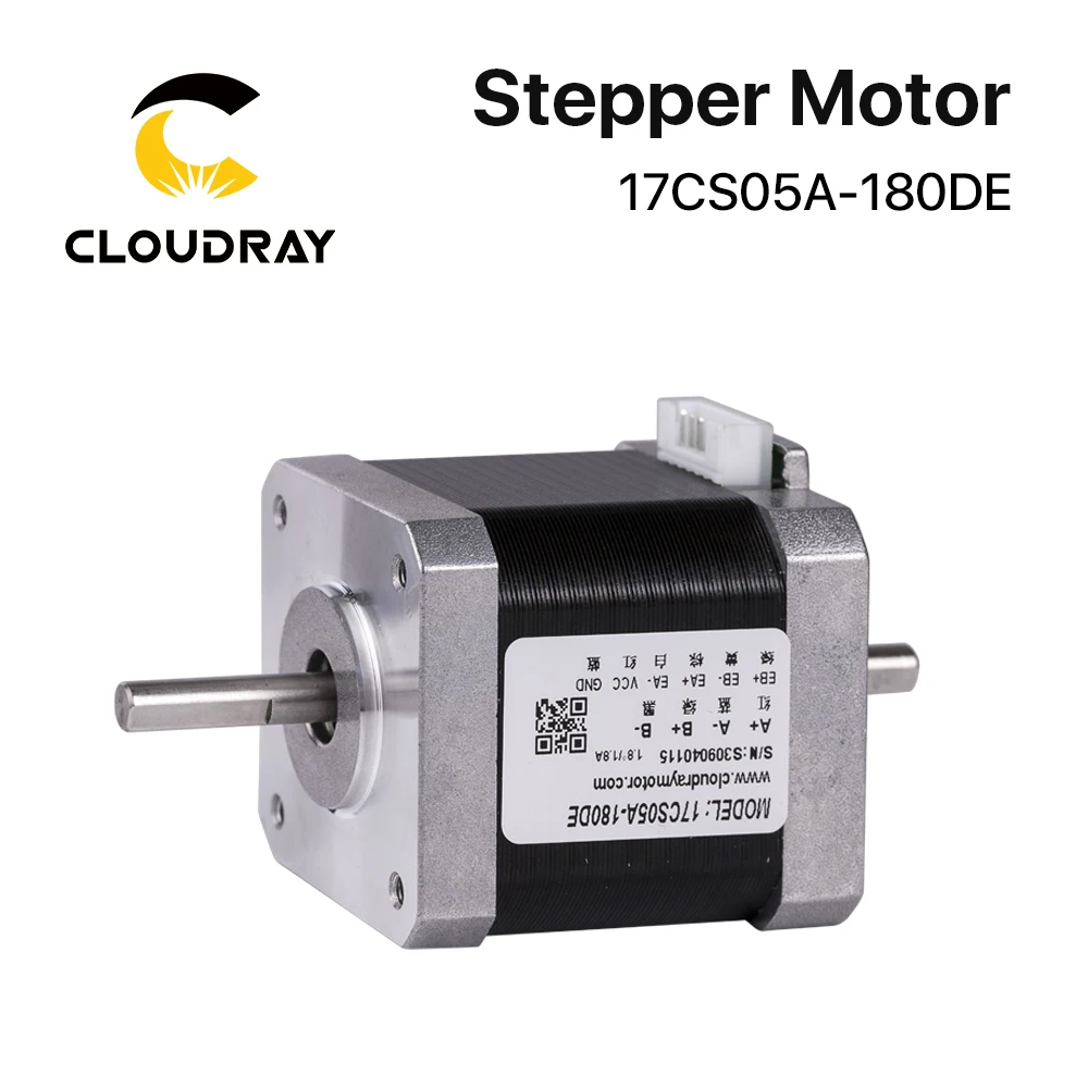 Deslizante com Dupont 4-chumbo para Impressora Motor Deslizante Fase 52ncm 1.8a Eixo Duplo 3d Cnc Xyz Nema17 48mm 2