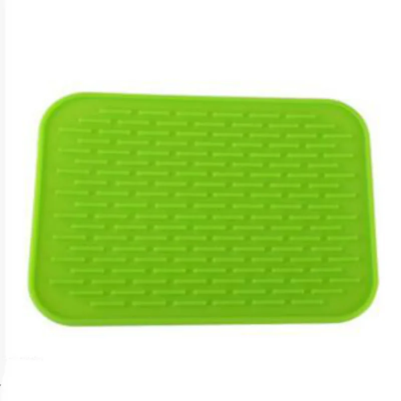 Large Silicone Table Placemat Heat Resistant Drying Mat Tableware Dishwasher Dish Cup Cushion Pad Dinnerware MJ1013 | Дом и сад