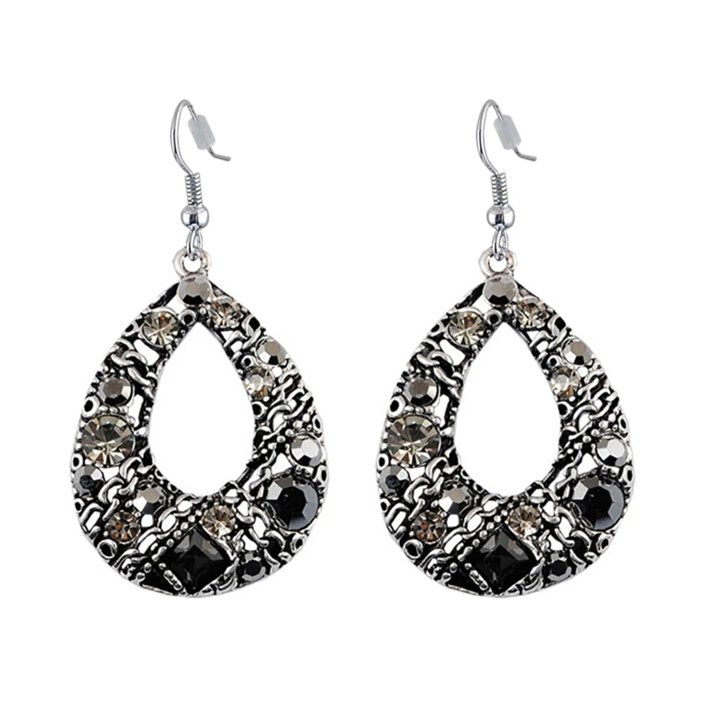 New Bohemian Fashion Earrings Teardrop-shaped Pierced Ear Retro Free Shipping | Украшения и аксессуары