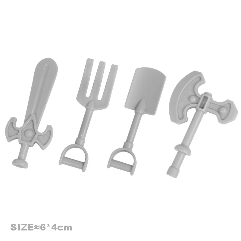 Аксессуары для строительных блоков замка военной сцены большая пушка оружие