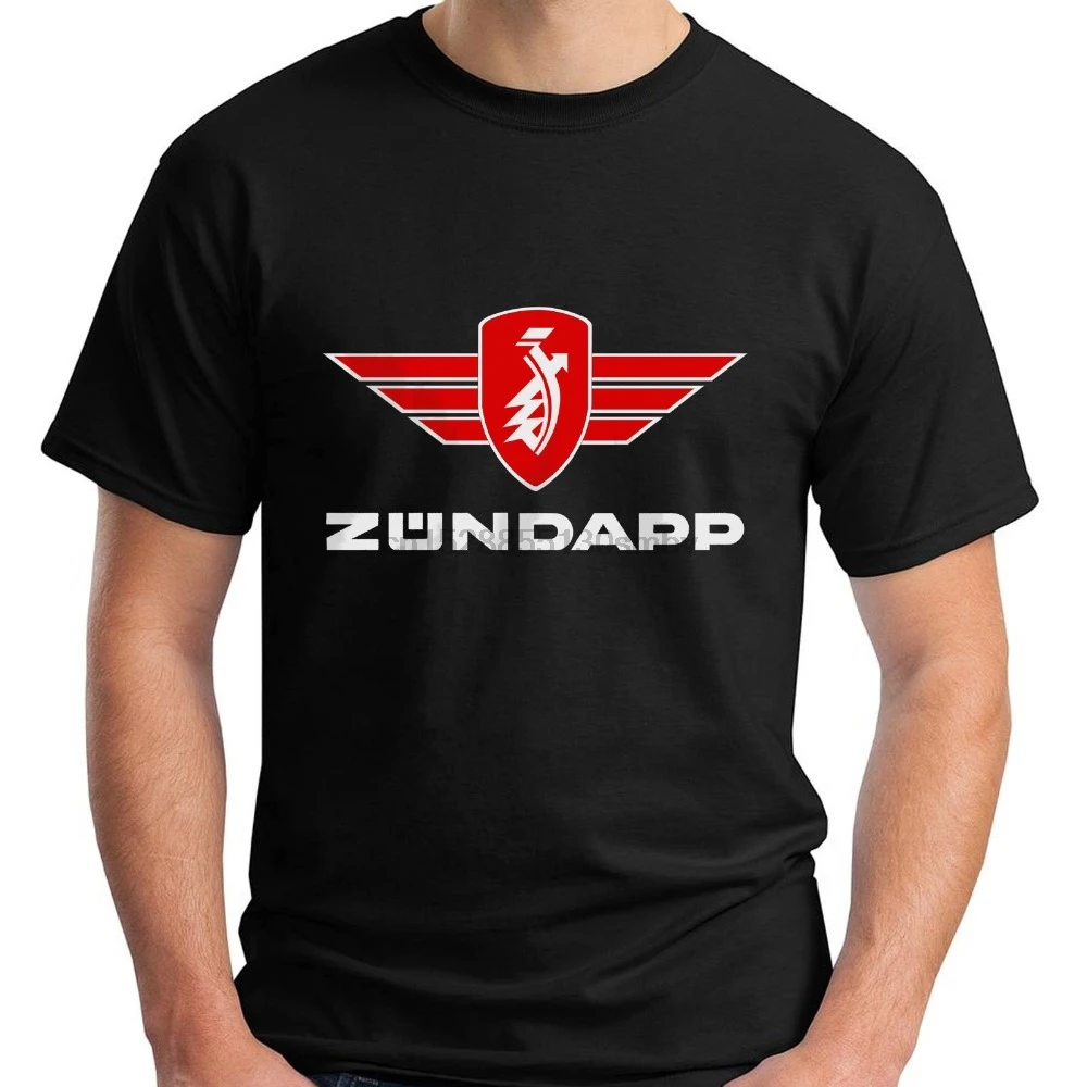 Новый Zundapp мотоциклы черный 2019 Мода 100% хлопок для мужчин футболка футболки на