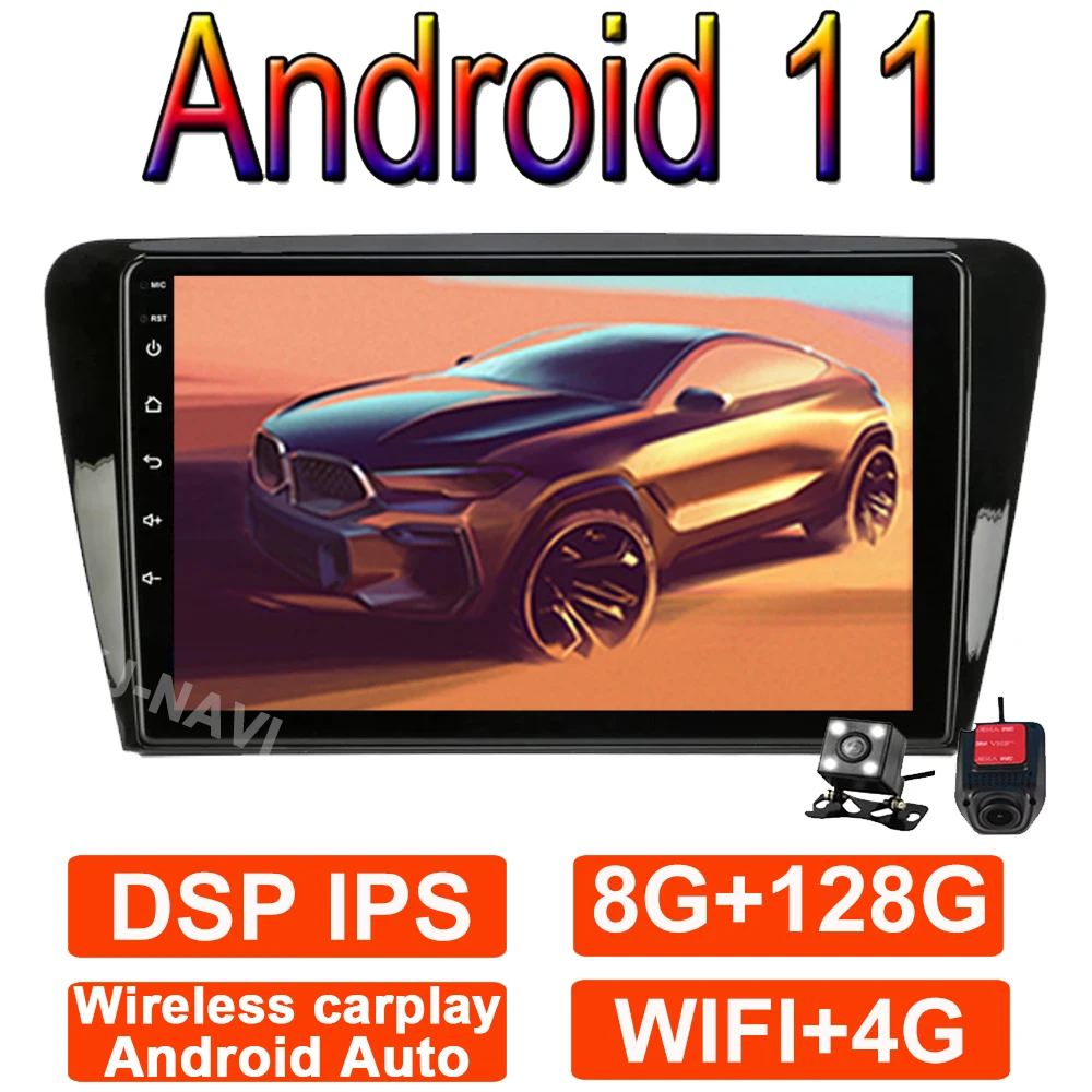 

Автомобильный мультимедийный плеер на Android 11 для Peugeot 10,1, 408-2014, GPS-навигация, автомобильное радио Carplay, Bluetooth, DVR, задняя камера, 4G, 2018 дюйма