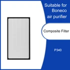 Сменный Многофункциональный фильтр H13 HEPA + с активированным углем, очиститель воздуха 397*217*38 мм для Boneco p340