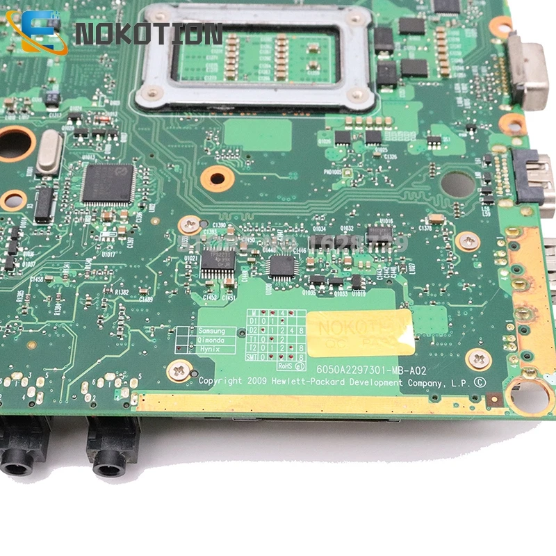 NOKOTION 583077-001 для hp probook 4510S 4710S 4411S материнская плата для ноутбука PM45 DDR3 ATI GPU Бесплатный процессор