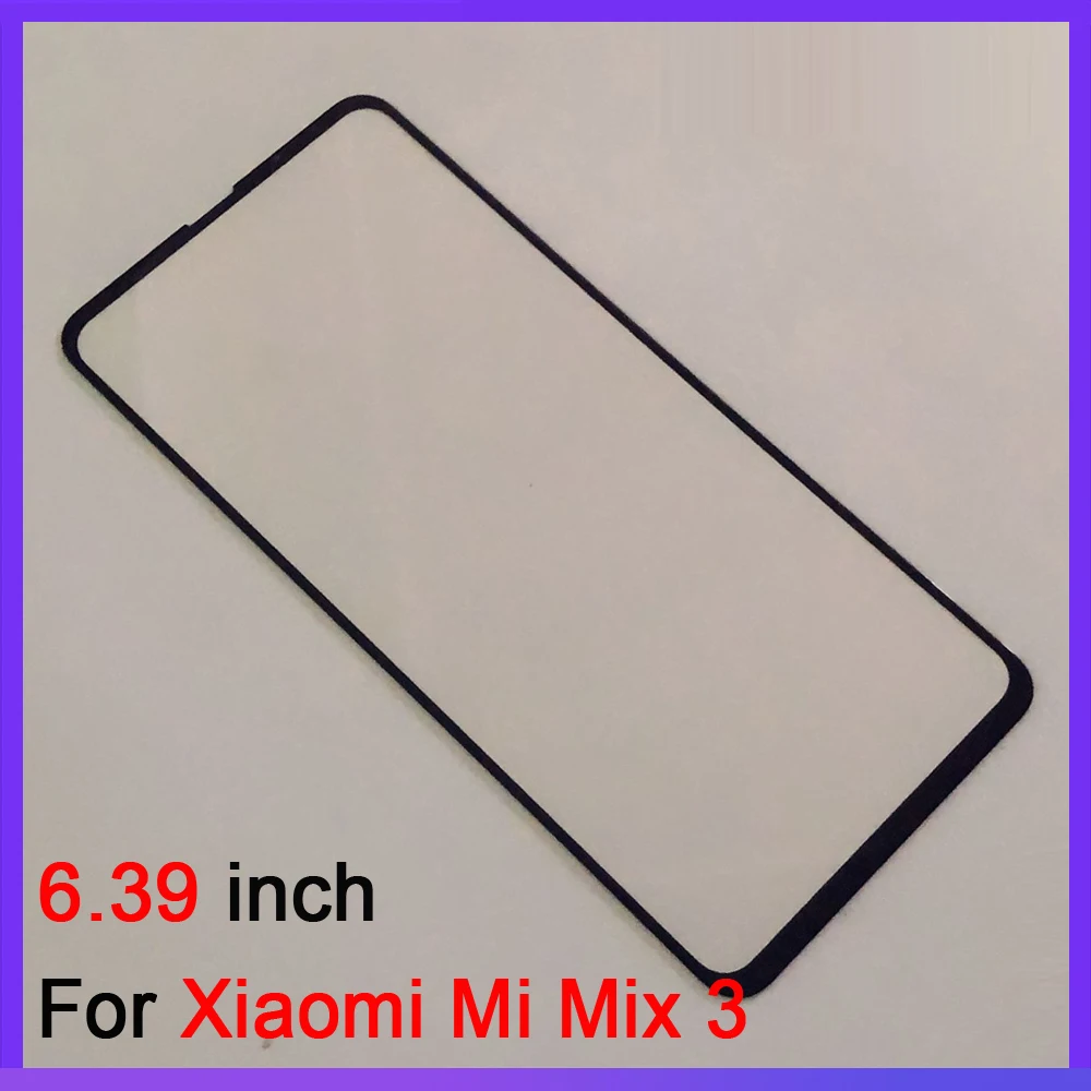 ЖК-дисплей Сенсорная Панель переднее стекло для Xiaomi Mi Mix 2 2S 3 внешнее сенсорный