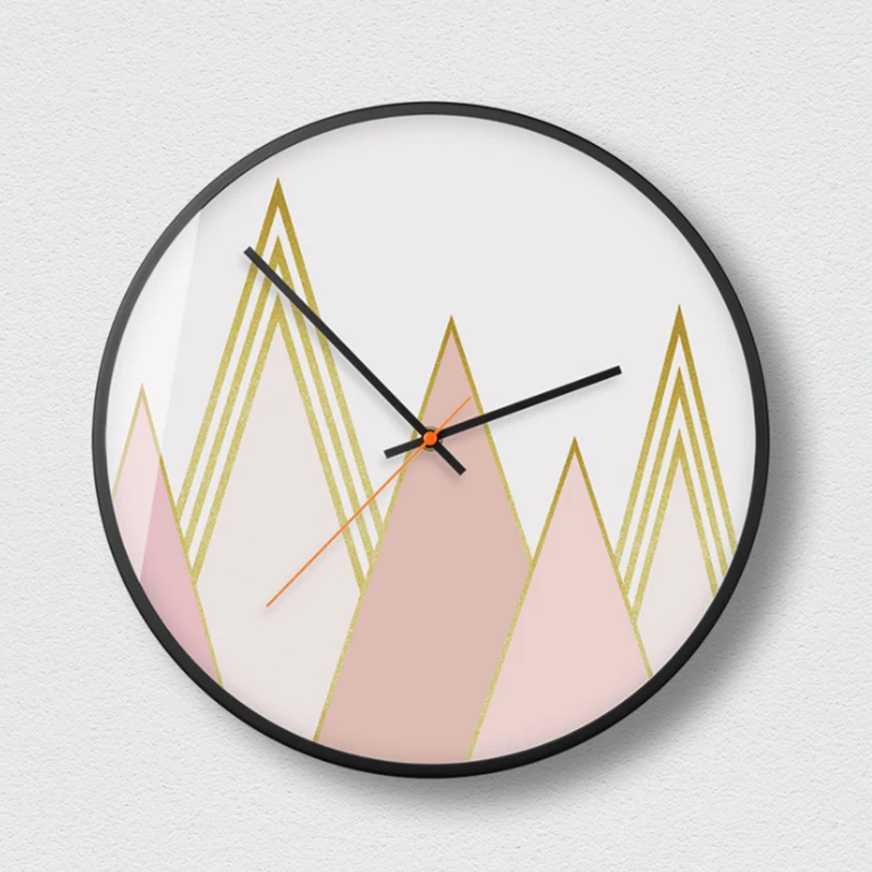 New 3D Big Wall Clock Fashion Art Simple Light Luxury Large Size Bedroom Modern Design For Home | Дом и сад