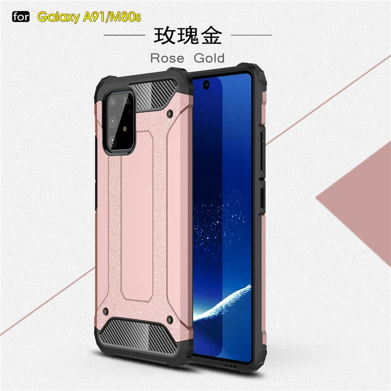 

For Samsung Galaxy M80s Case Fundas Rubber Armor Shell Protective Phone Case For Samsung M80s Cover For Samsung Galaxy M80s