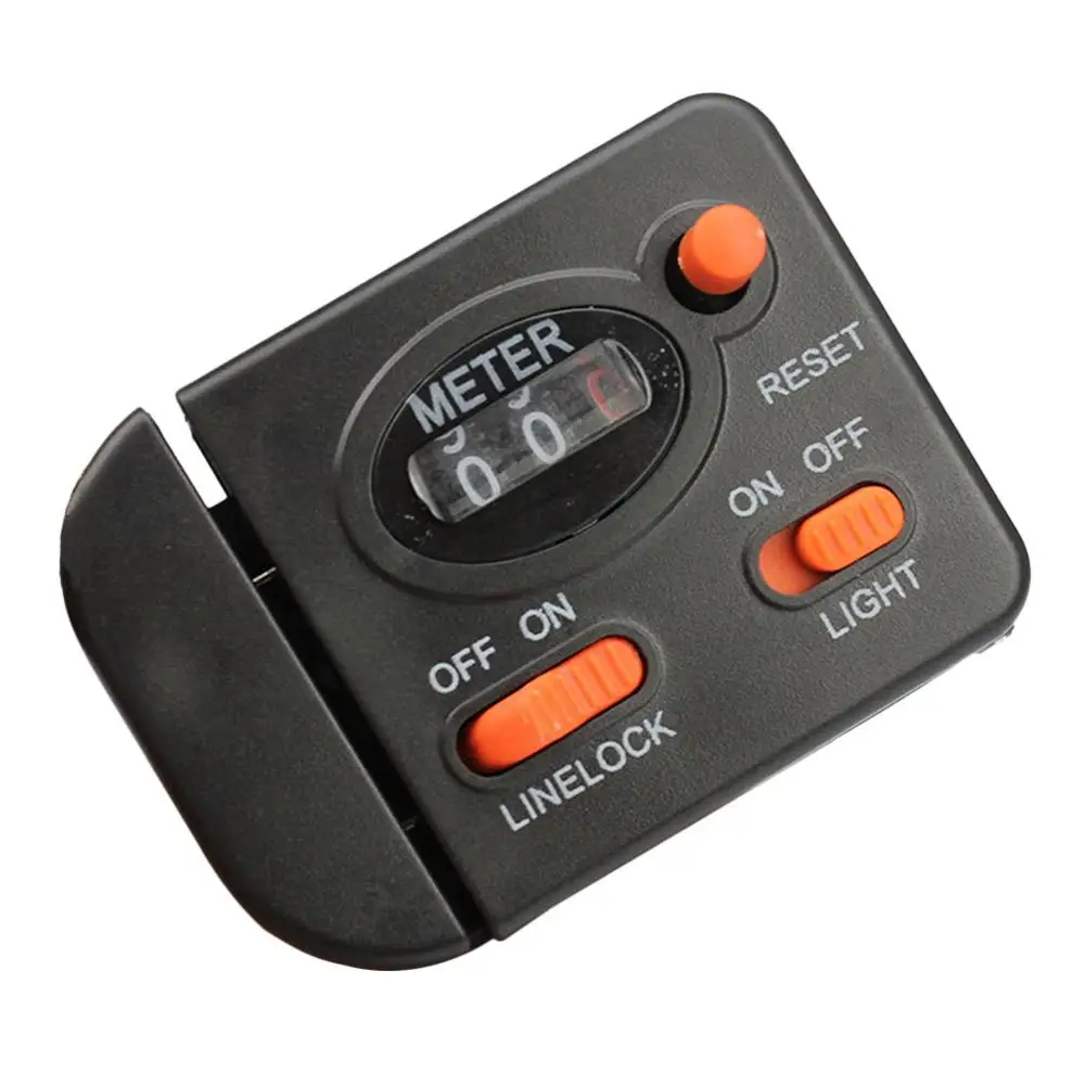 Рыболовный счетчик длины лески 0 99 9 м цифровой дисплей прибор для поиска глубины