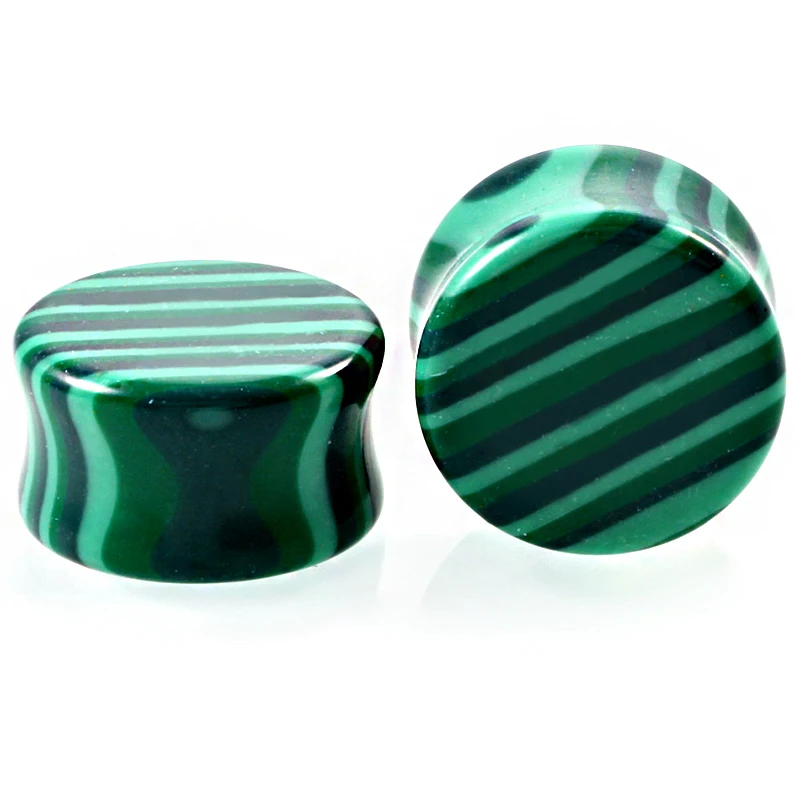 Серьги-растяжки из натурального камня для пирсинга 6-16 мм | Украшения и аксессуары