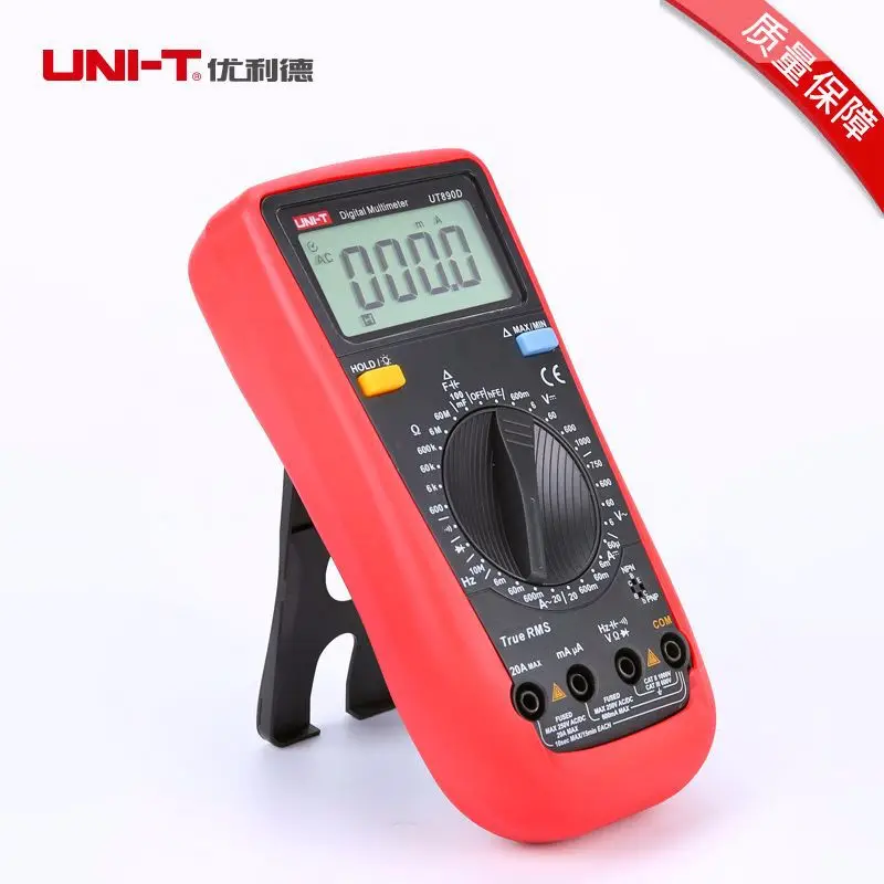 Цифровой мультиметр Ulid Ut890c + Цифровые многофункциональные часы измерение