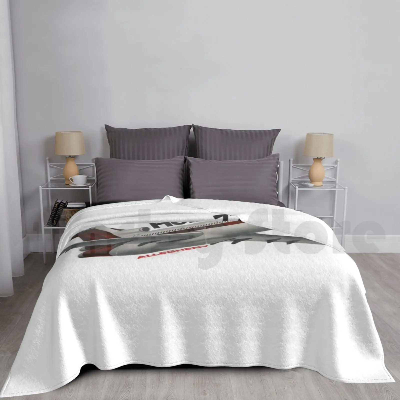 Одеяло Здравствуйте 727!-Боинг 727 дизайн 3112 Боинг B727 авиационный самолет