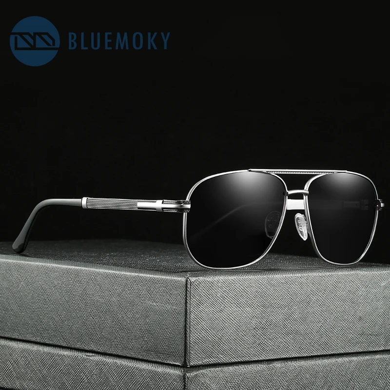 Мужские солнцезащитные очки BLUEMOKY поляризационные UV400 с оптическим рецептом