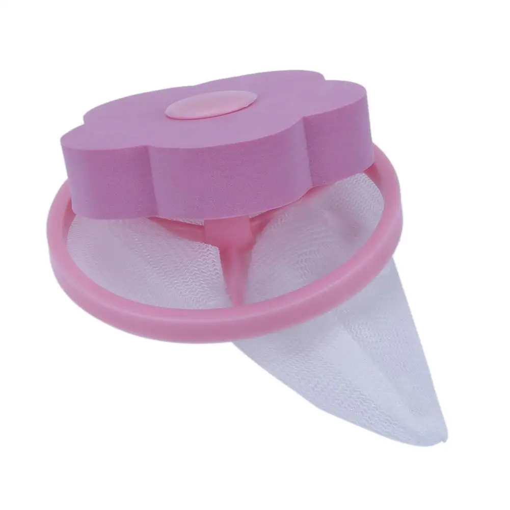 

Laundry Cleaning Tool Filter Mesh Bag Floating Washing Machine Pet Fur Hair Catcher Dirty Fiber Collection PE Pouch
