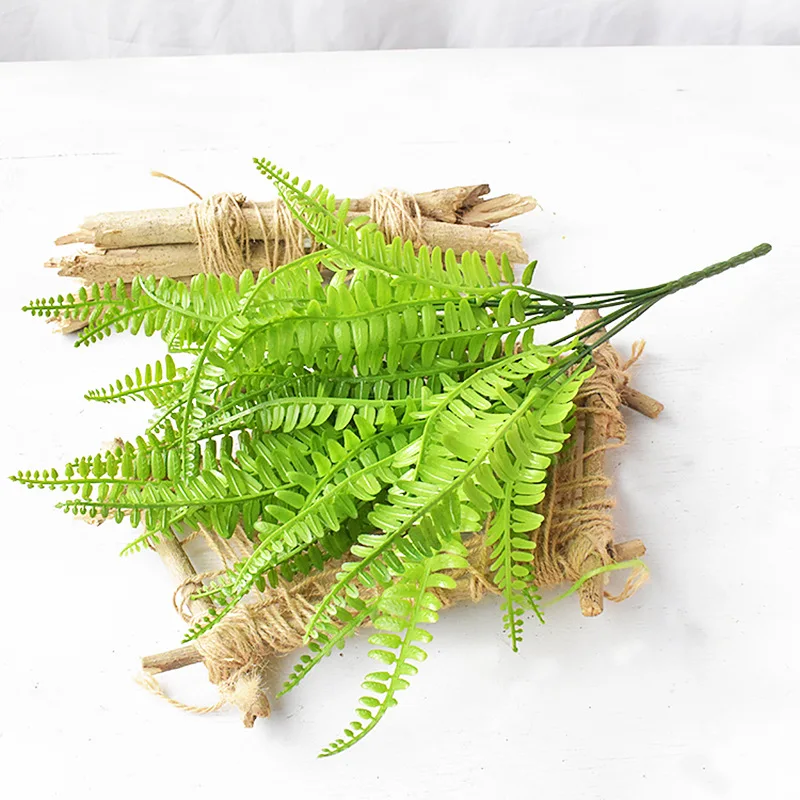 Искусственные растения 42 см 7 раздвоенный персидский папоротник водная трава