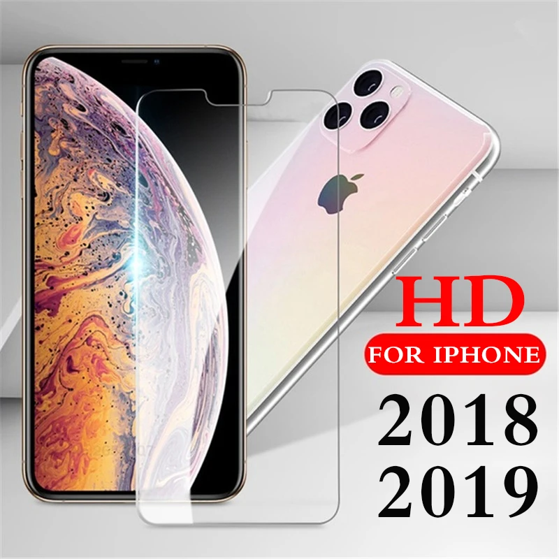 Подлинное HD Защитное стекло для Apple IPhone 11 Pro 11pro Max Закаленное стекло Защитная пленка для экрана на I Phone XR X XS Max 9H