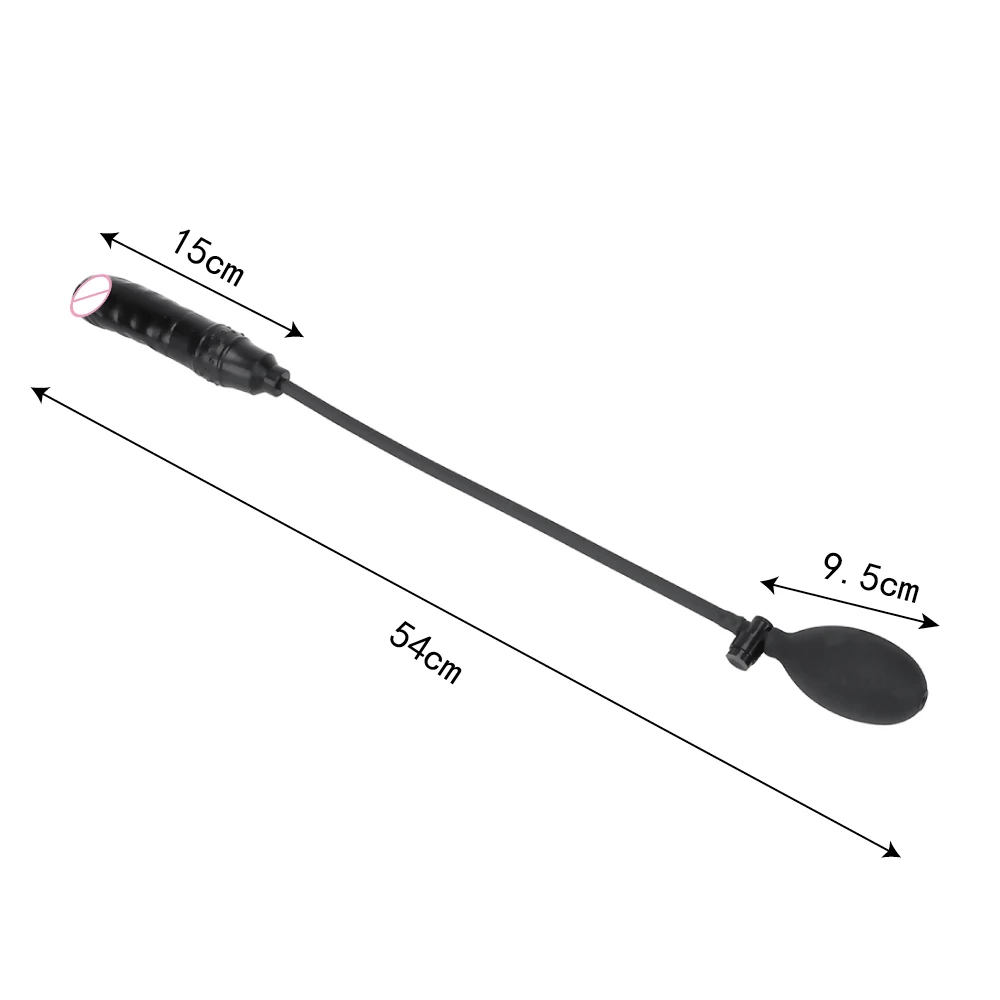 Надувной черный фаллоимитатор ватина огромный с насосом Анальная пробка большой
