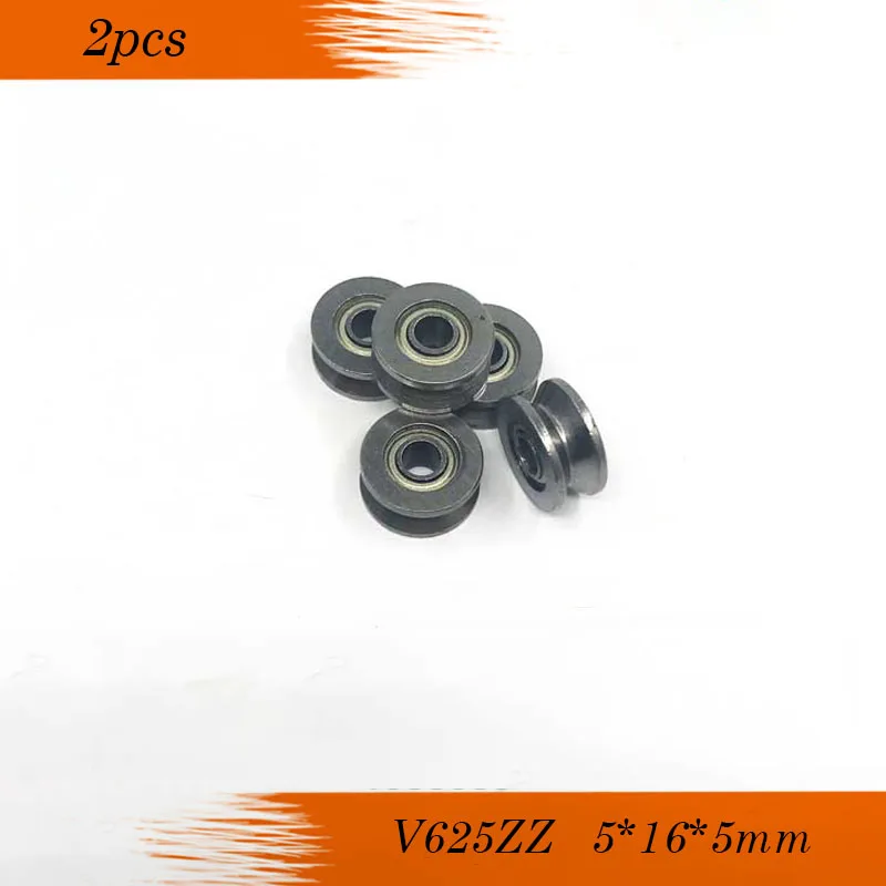 Бесплатная доставка 2 шт. V625/120 V625ZZ V паз радиальный шарикоподшипник 5x16x5 мм